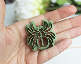 Spider Polymer Clay Cutter, Halloween Cutter, Halloween Polymer Clay Cutter, Spooky Earring Cutter, Polymer Clay Embossing Cutter, Fimo Tool