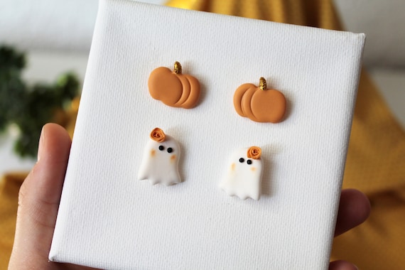 Halloween Clay Earrings Halloween Clay Earrings