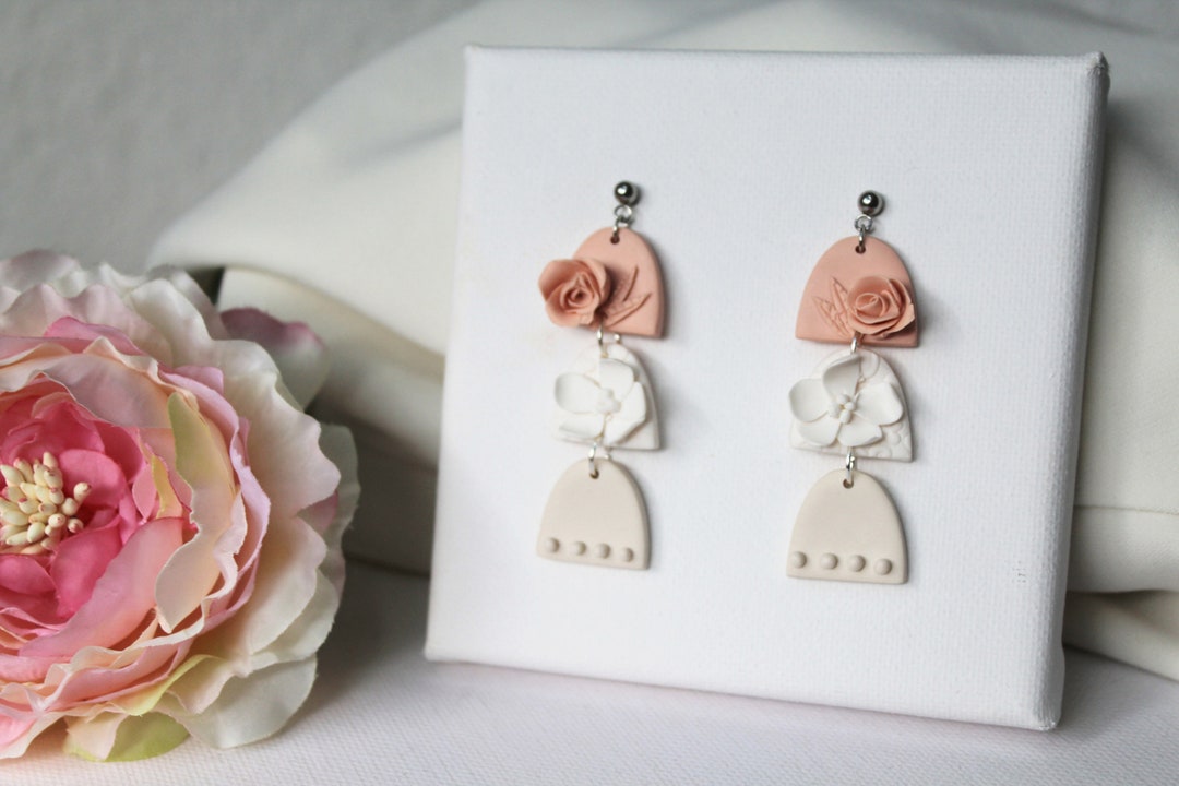 KEOKER Bloem polymeer klei mallen - 12 stuks rozen en bladeren mallen voor polymeer klei sieraden maken, madeliefje miniatuur klei mallen KEOKER Bloem polymeer klei mallen - 12 stuks rozen en bladeren mallen voor polymeer klei sieraden maken, madeliefje miniatuur klei mallen
