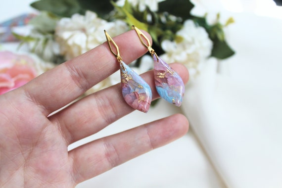 Modern statement earrings discount