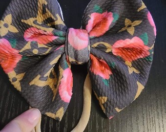 chanel baby headband