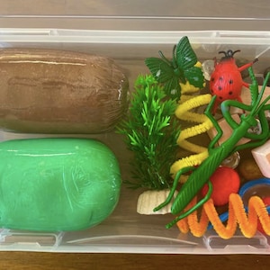 bug outdoor play dough sensory kit kids play joy