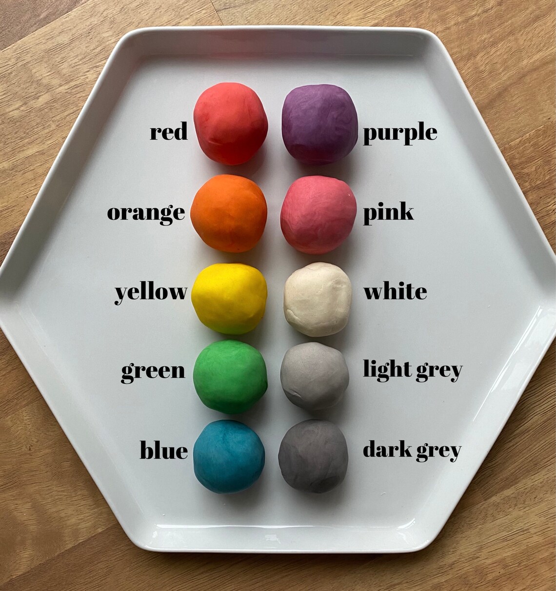 Non Toxic Handmade Play Dough Sensory Busy Etsy