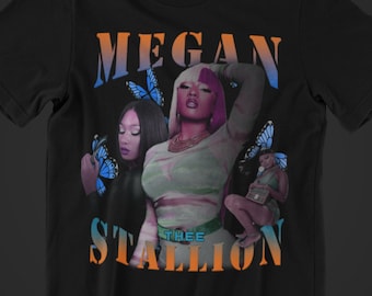 Megan Thee Stallion Shirt Megan Thee Stallion Fan Shirt KTM04 RAP Hip-hop T-shirt
