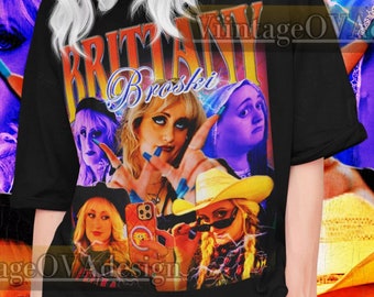 Super Fresh New Arrivals Brittany Broski Shirt, Brittany Broski Tiktok Icon Content, Brittany Broski Fan, Gift Women And Man, Y2K Clothing