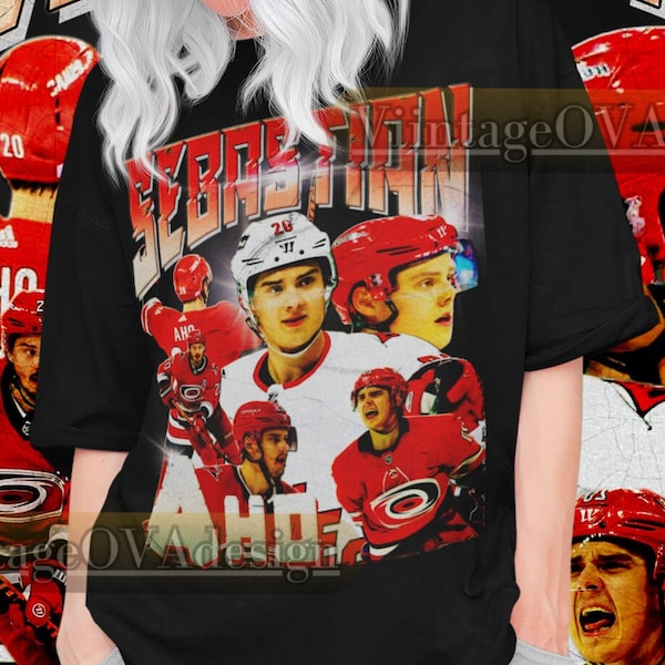 Retro Sebastian Aho Vintage Shirt, Homage Sebastian Aho MVP Player, Sebastian Aho Merch, Sebastian Aho Fan, Sebastian Aho Tribute Unisex Tee