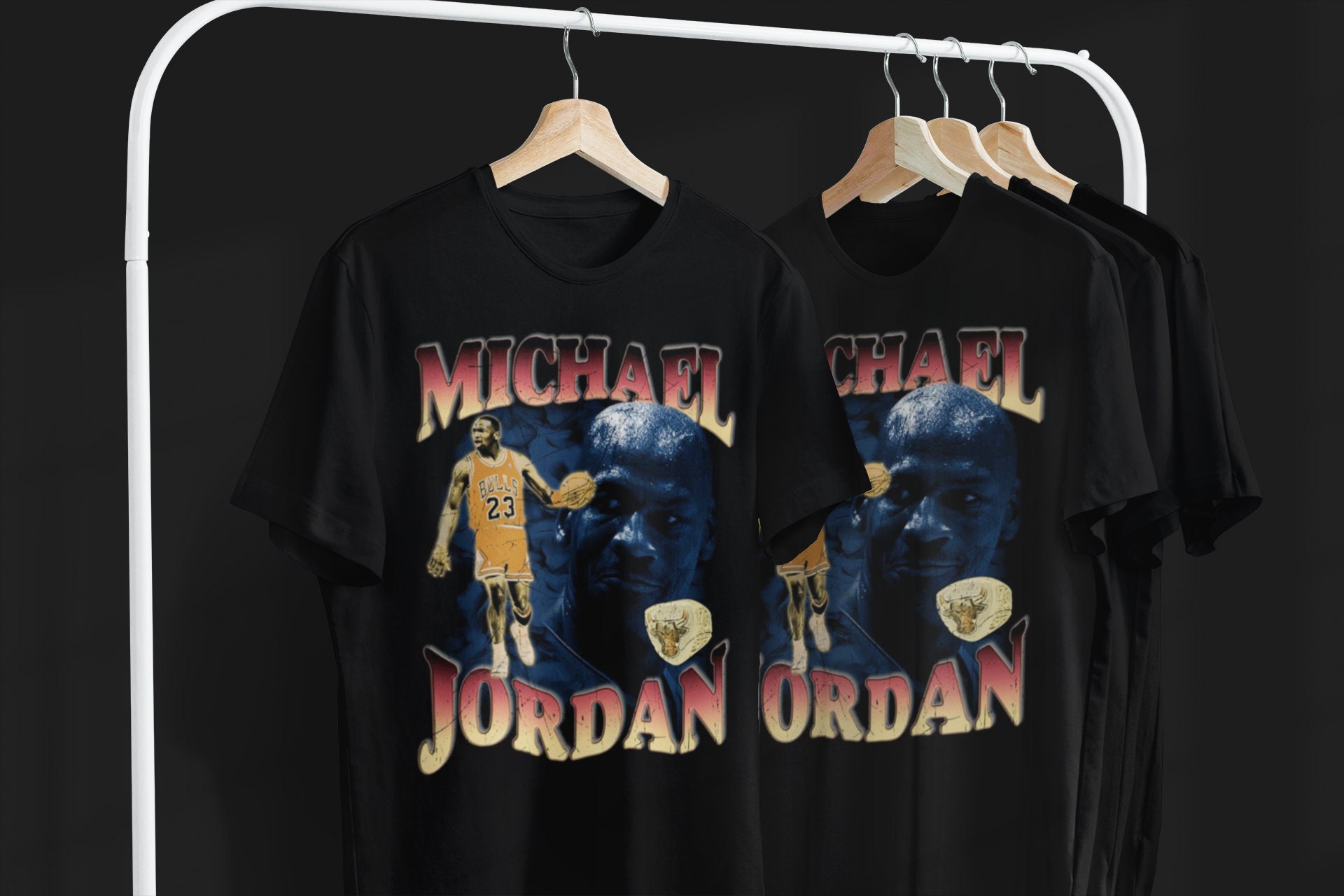 Michael jordan vintage shirt michael jordan tee 90's Etsy