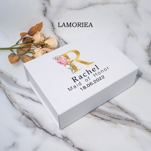 Wedding Role Gift Box, Personalised Bridesmaid Proposal Gift Box, Bridesmaid Gift Box, Maid Of Honour Bridesmaid Box Box,