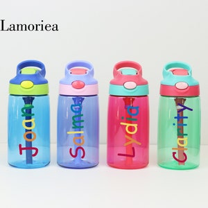 Back to School Gift, Personalized kids 16oz water bottle kids Cup, kids gift, Party favors for kids, School water bottle with name