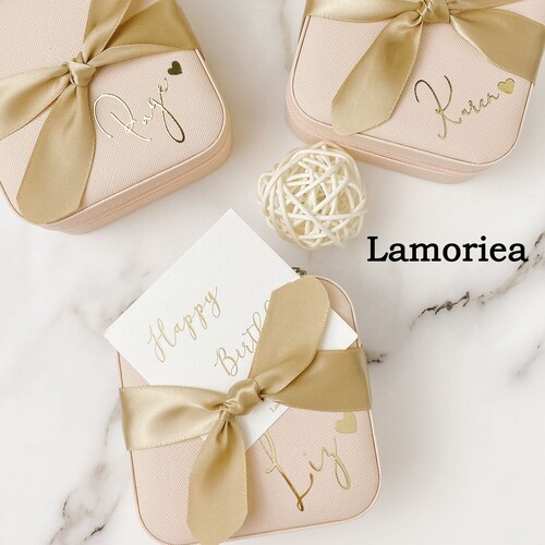 Personalized Jewelry Boxes Accessories Case Bridesmaid Etsy Australia