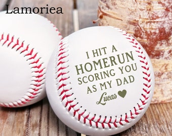 Personalized Baseball Gift,Father Day Baseball,Gift from Daughter,Dad Gifts,Baseball Coach Dad,Custom Baseball,First Father Day,Gift For Him