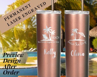 Custom Family trip tumblers, Girls Trip Tumblers, Tumbler With Lid,Stainless Steel Tumbler,Engraved Tumbler,Bachelorette Party Favors