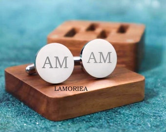 Personalised Engraved Groom Groomsmen Bestman Cufflinks Wedding Cufflinks Personalized Cufflinks Wedding favors Cufflinks