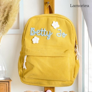 Cartable personnalisé pour tout-petit, cadeau étudiant, cadeau d'école, sac à dos prénom pour chambre d'enfant, sac à dos garçon fille, cadeau de Noël pour enfant, cadeaux pour enfants