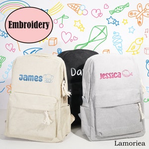 Sac à dos brodé personnalisé pour enfants, sac à dos pour tout-petits, sac à dos pour enfants, cartable pour tout-petits, sac à dos personnalisé pour enfants, sac pour enfants