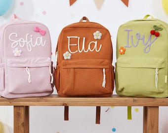 Personalized Toddler Backpack, Custom Name Backpack for Kids, Preschool toddler school bag, Kindergarten Gift, Kids Bag, Kids’ Travel Bag
