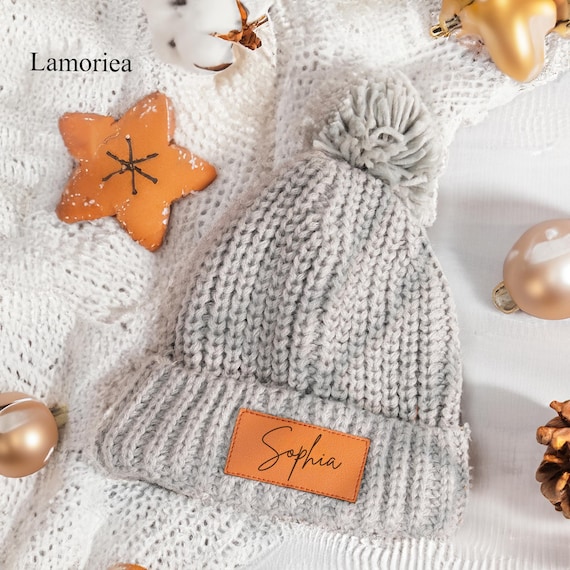 Cappello invernale personalizzato, cappello con nome per bambini