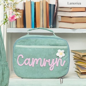 Personalized Insulated Lunch Bags, Lunch bag for Kid, Custom Kids Gift, Lunch Box Bag, School Lunch Bag, Picnic Bag, Back to School Gifts