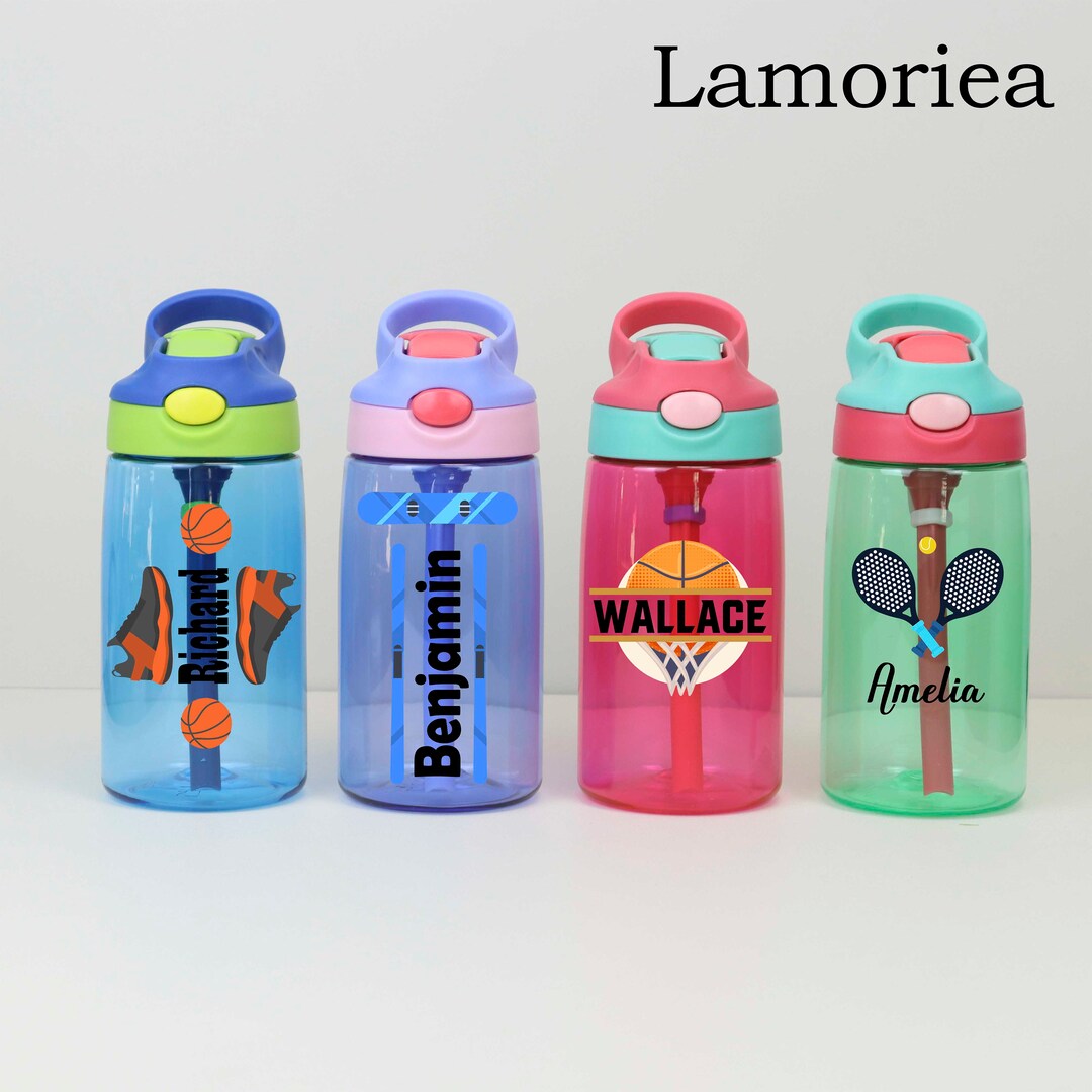 Custom Sports Kid Bottle ,personalized Kids 16oz Water Bottle With ...
