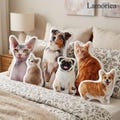 Personalized Pet Shaped Pillow, 3D Photo Pillow, Pet Lover Gift, Dog Pillow, Pet Portrait Pillow, Pet Memorial, Pet Gift, Dog Gift, Cat Gift product logo