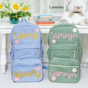 Personalisation Kids Backpack, Back to School Gifts, Backpack for Kids, Kids Birthday Gift, Girl Backpack, Backpack Set, Toddler Girl Gift