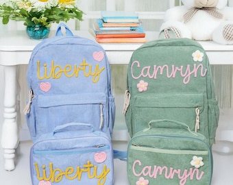 Personalisation Kids Backpack, Back to School Gifts, Backpack for Kids, Kids Birthday Gift, Girl Backpack, Backpack Set, Toddler Girl Gift