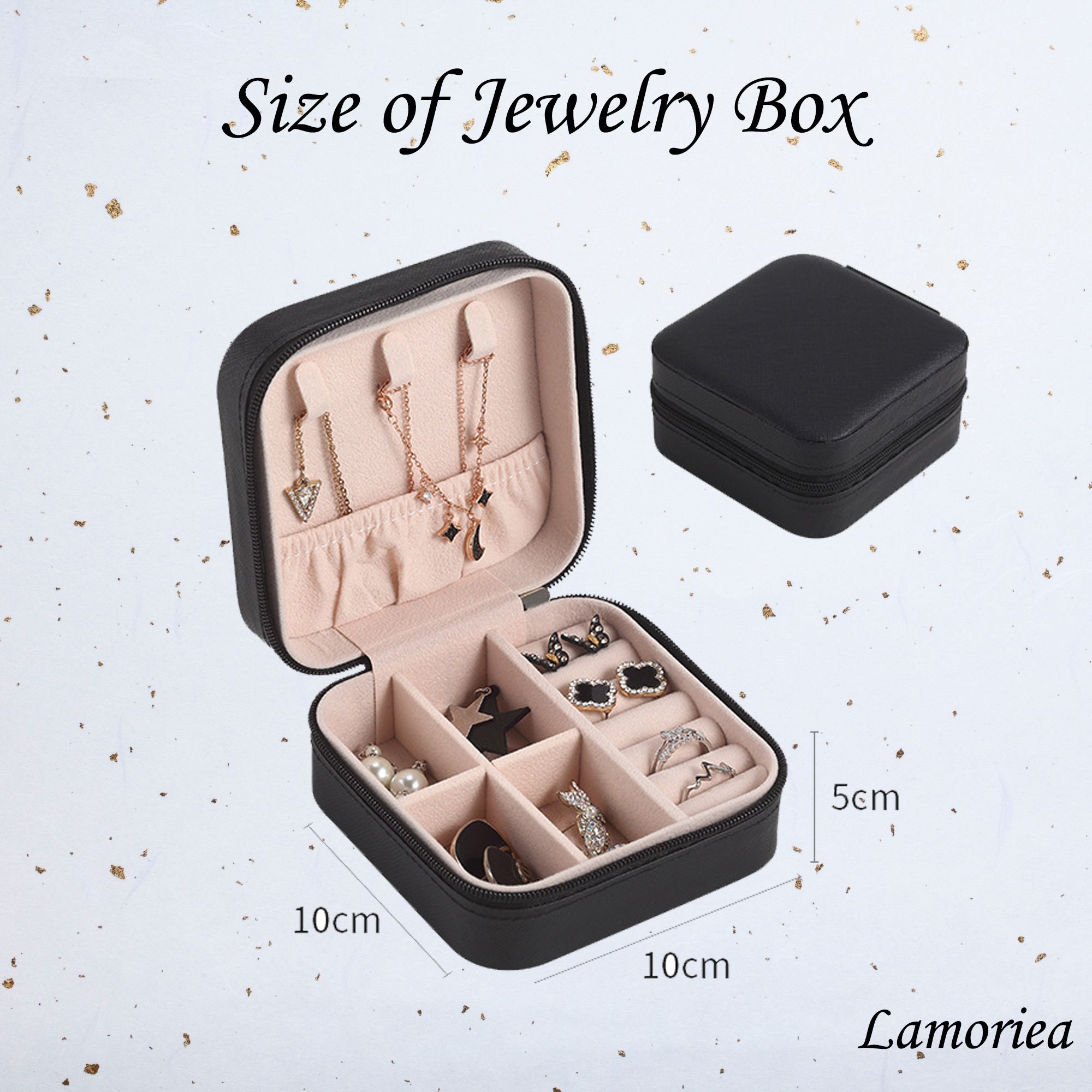 Gift for Woman Who Has Everything, Mini Jewelry Box With Her Name, Portable  Accessories Case, Personalized Travel Case, Jewelry Box for Her 