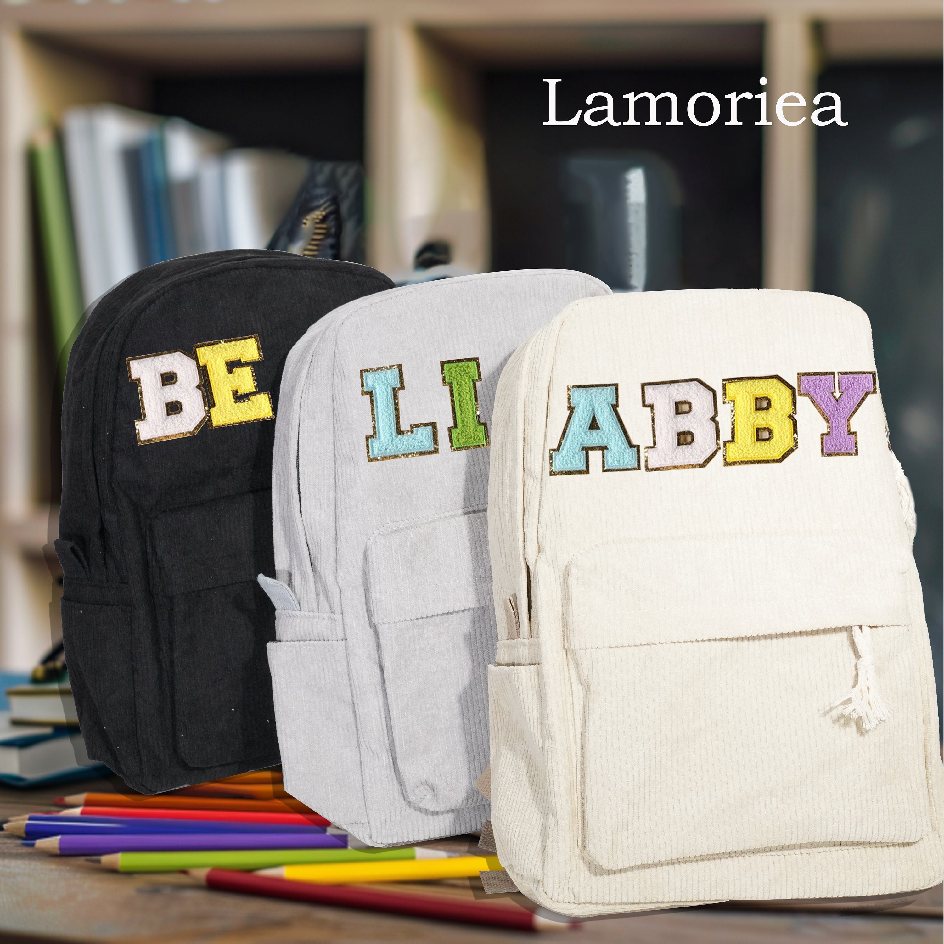 Cute aesthetic backpacks for school hotsell