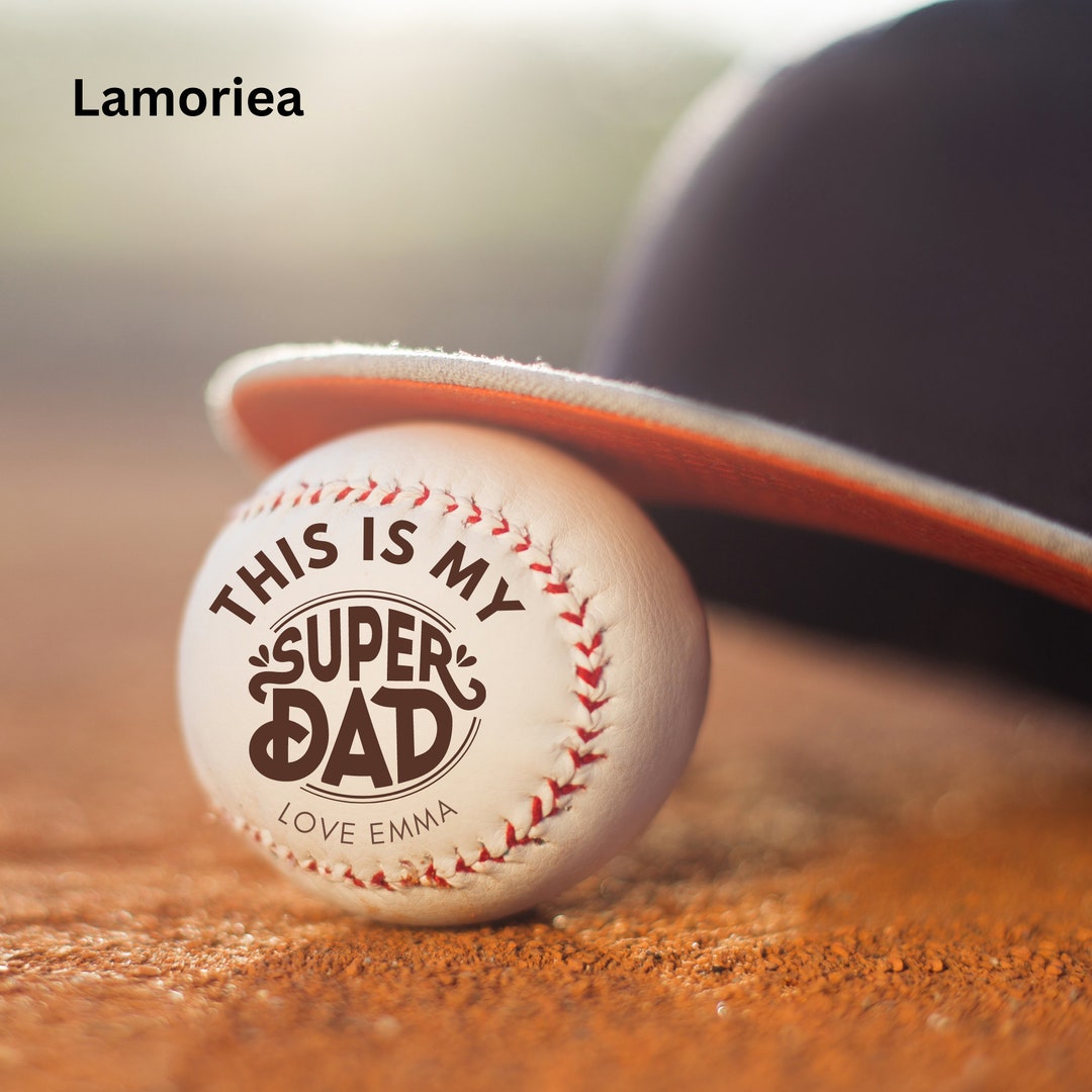 Personalized Baseball Gift,father Day Baseball,gift From Daughter,dad