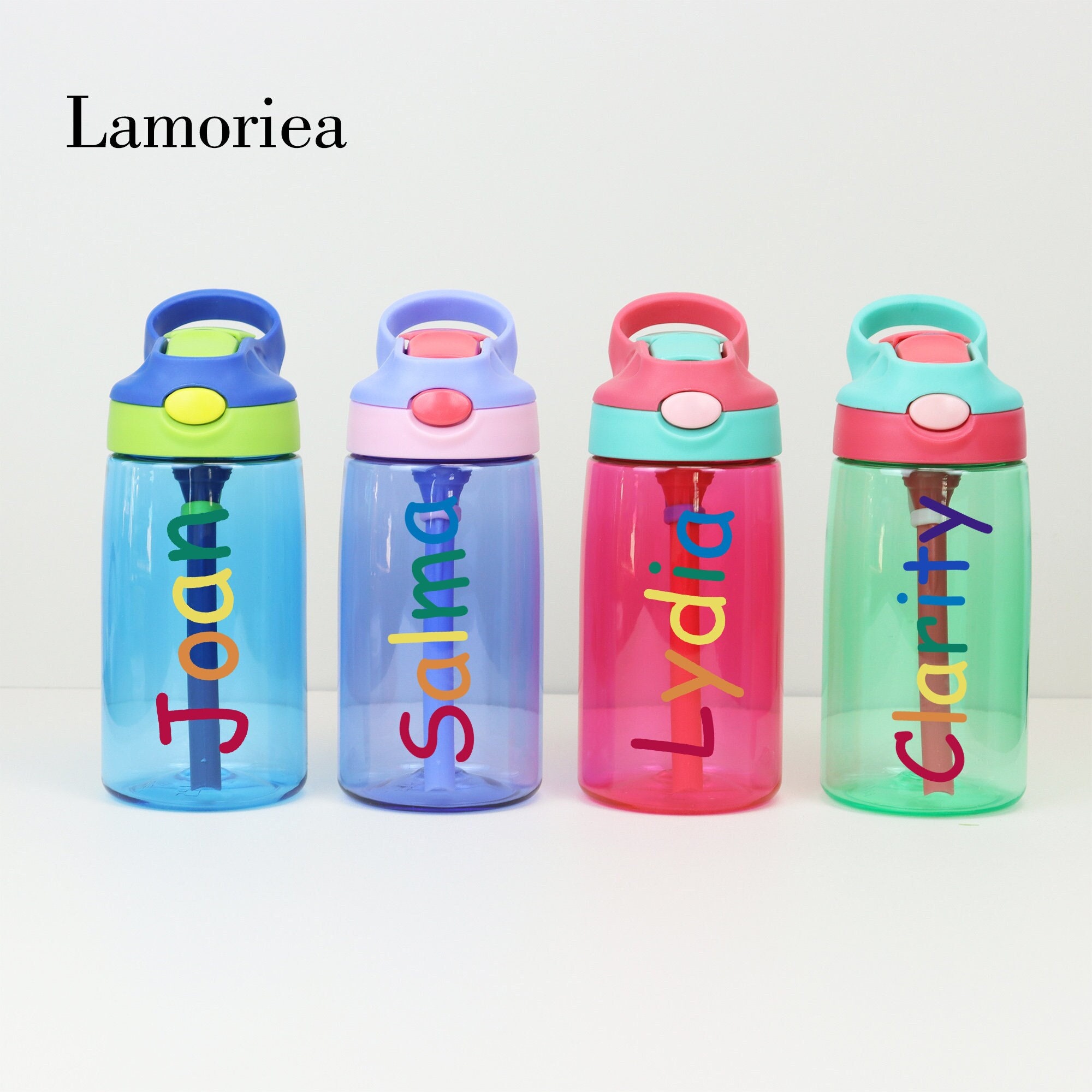 Personalised Kids Water Bottle, Back to School, Drink Bottle, Wedding,  Party Favour, Water Bottle, Birthday, Christmas, Easter, Nursery 