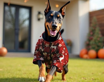 Camiseta personalizada para cachorro, camiseta de Natal para cachorro, camiseta personalizada com nome de cachorro, camiseta para animal de estimação, camiseta de aniversário para cachorro, camiseta para cachorro, presentes para amantes de animais de estimação