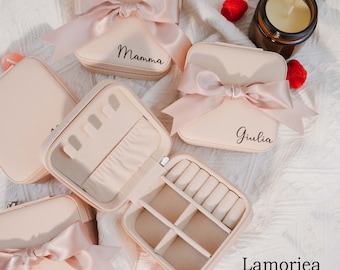 Present till henne, Alla hjärtans dag-present, Mors dag-present, Present till mamma, Anpassat smyckeskrin, Personligt smyckeskrin, Resesmyckeskrin