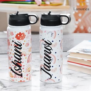 Custom Kids Bottle, Personalized Kids Water Bottle, Kids Tumbler, Gift for Kids, Birthday Gift Kids, School Water Bottle, Kid Back to school