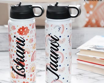 Custom Kids Bottle, Personalized Kids Water Bottle, Kids Tumbler, Gift for Kids, Birthday Gift Kids, School Water Bottle, Kid Back to school