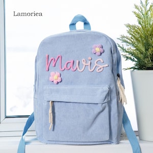 Sac à dos personnalisé pour la rentrée des classes, sac à dos pour enfant, cadeau pour tout-petit, sac à dos pour fille, cadeau pour enfant, préscolaire, cadeau pour la maternelle, cadeau pour l'école