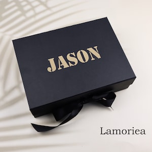 Personalized Best man gift box Gift for Groom Wedding day box for best man Custom gift box Groom gift box Named gift box for best man