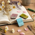 Custom Birth Month Flower Bookmark, Floral Magnetic Leather Bookmark, Minimalist Floral Bookmark, Birthflower Bookmark, Book Lover Gifts product logo