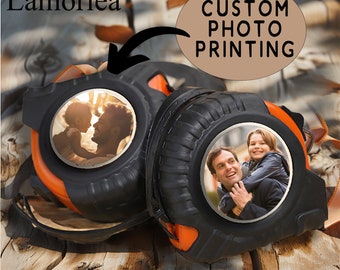 Custom Photo Tape Measure, Father's Day tape measure, Personalized Measuring Tape, Dad Gift, Daddy Photo Gift, Gift for Him, Husband Gifts