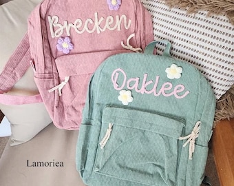 Personalized Kid Backpack, Back to School Gift, Preschool Backpack, Girls Backpack, School Backpack, Cute Travel Backpack, Kid Birthday Gift