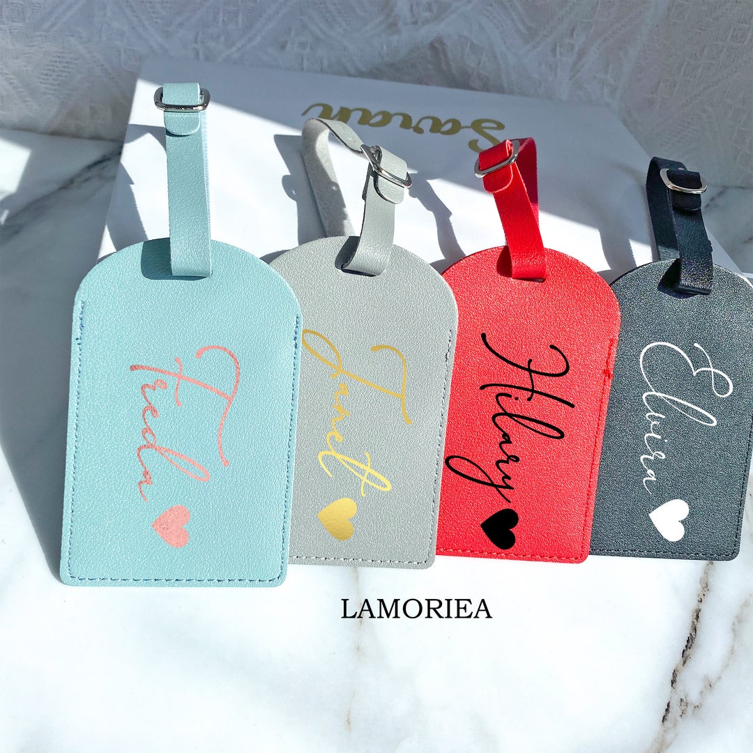 Buy Multi-Color Luggage ID Name Tags Bag Tag for Travelling ID Labels Tag  for Baggage - Pack of 2 only on VIAGGI