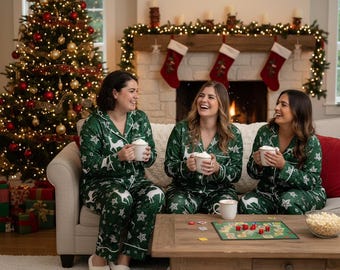 Personalized Christmas Pajamas, Christmas pjs, Family Pajamas, Holiday Pajamas, Monogram Christmas Pajamas, Xmas Pajamas, Family Matching