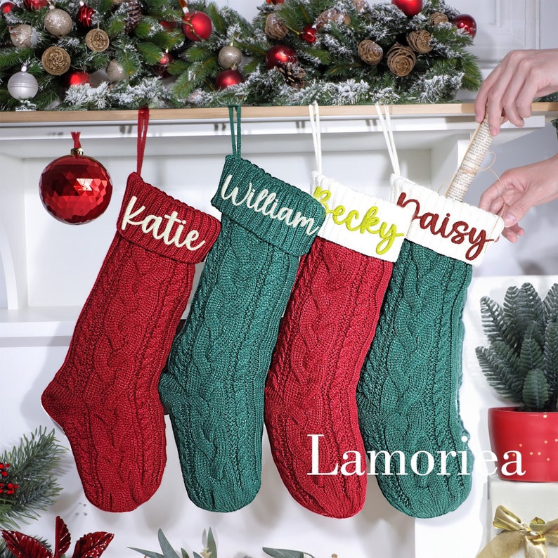Christmas stockings with name