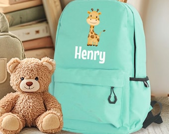 Personalized School Backpack, Custom Name Backpack, Kids Backpack, Gift for kid, Travel Bag, Back to School Gifts, Toddler Backpack, Kid Bag