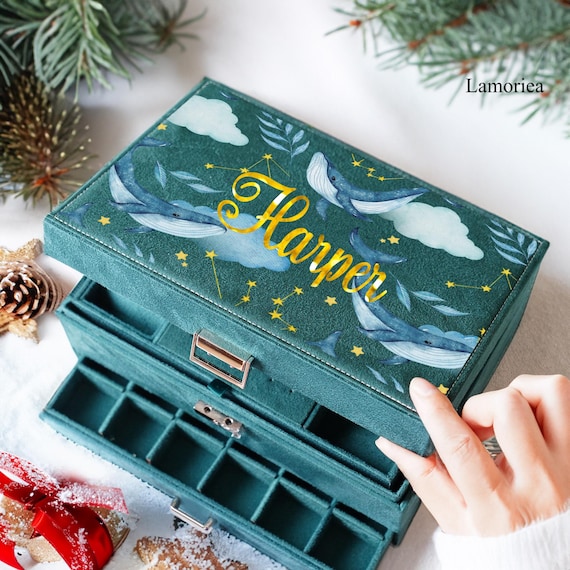 Custom Jewelry Box for Kids, Kids Birthday Gifts, Girls Jewelry
