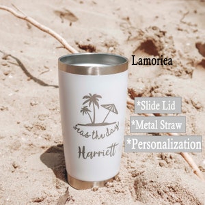 Mug de voyage personnalisé, Gobelet 20 OZ personnalisé, Gobelet gravé au laser, Mug en acier inoxydable, Gobelet isotherme, Gobelet monogramme, personnalisé