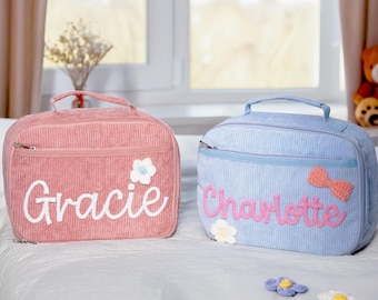 Personalized Kids Lunch Bag, Gifts for kids, Lunch Box Bag, Eco-friendly Bag, Back-to-school Bag, Gift for Girls, Gift for Son, Gift for Boy