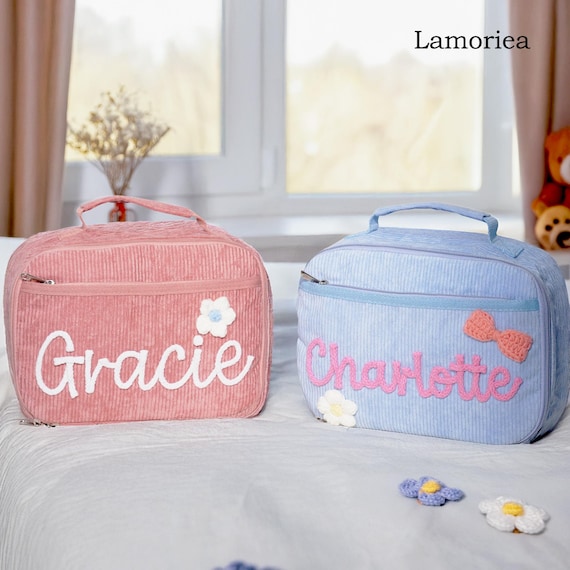 Personalized Kids Lunch Bag, Gifts for kids, Lunch Box Bag, Eco-friendly Bag, Back-to-school Bag, Gift for Girls, Gift for Son, Gift for Boy