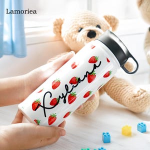 Custom Kids Water Bottles, Back to School Gifts, Name water bottle, Girl Water Bottle, Kid Gift, Kids Tumbler, Gifts for Kid, Toddler Bottle