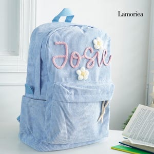 Personalized Toddler Backpack, School Backpack, Back to school gift, Flower Girl Gift, Gift for Kids, Preschool, Kindergarten Gift, Kids Bag