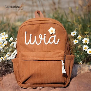 Sac à dos personnalisé pour tout-petit, sac à dos prénom pour enfants, cartable pour tout-petits d'âge préscolaire, sac à dos d'école, cadeaux d'anniversaire pour tout-petit, rentrée des classes